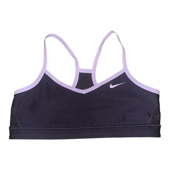 Nike Girls Purple Sports Bra and Skort Set, Large/XL - Picture 4 of 8
